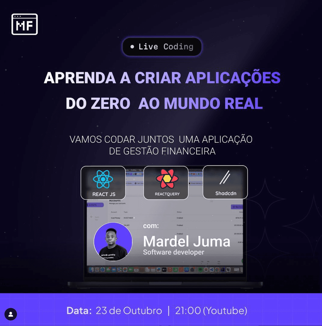 Aprenda a criar aplicações do zero ao mundo real
